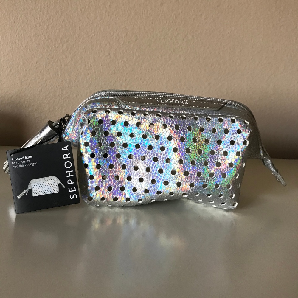 Sephora Voyager Makeup Bag in Frosted Light